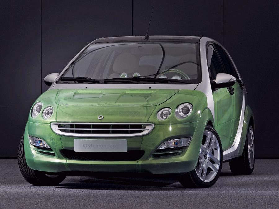  Smart ForFour Style Hot & Tropic Concept 2005 года  (фото 1 из 8)